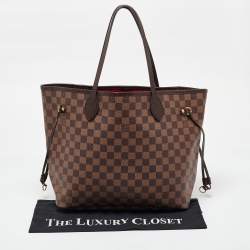 Louis Vuitton Damier Ebene Canvas Neverfull MM Bag