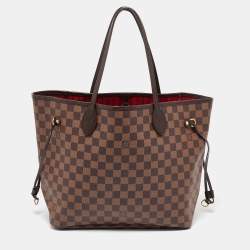 Louis Vuitton Damier Ebene Canvas Neverfull MM Bag