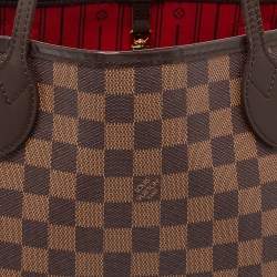 Louis Vuitton Damier Ebene Canvas Neverfull MM Bag