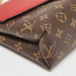 Pre Owned Louis Vuitton Cerise Monogram Canvas and Leather Saint Placide Bag
