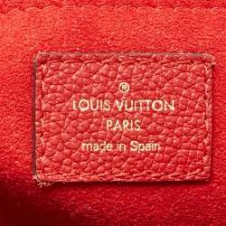 Pre Owned Louis Vuitton Cerise Monogram Canvas and Leather Saint Placide Bag