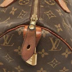 Louis Vuitton Monogram Canvas Speedy 30 Bag