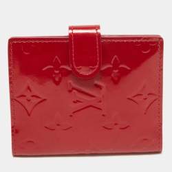 Louis Vuitton Pomme D’amour Monogram Vernis French Purse