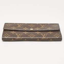 Louis Vuitton Brown Monogram Canvas Sarah Wallet