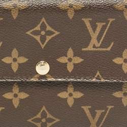 Louis Vuitton Brown Monogram Canvas Sarah Wallet