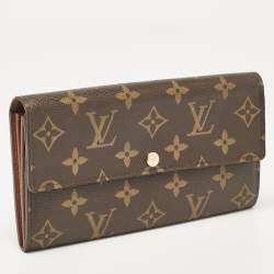 Louis Vuitton Brown Monogram Canvas Sarah Wallet