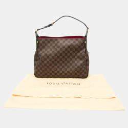 Pre Owned Louis Vuitton Damier Ebene Reggia Bag