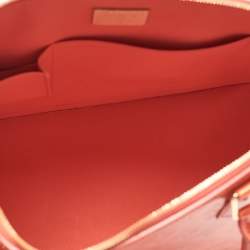 Louis Vuitton Rouge Grenadine Monogram Vernis Alma GM Bag