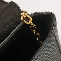 مملوكة مسبقًا Louis Vuitton Black Epi Leather Twist MM Bag