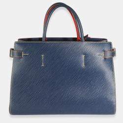 Louis Vuitton Indigo Epi Twist Tote Bag