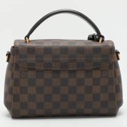 Pre Owned Louis Vuitton Damier Ebene Canvas Croisette Bag