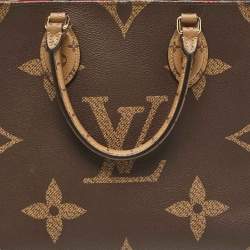 Pre Owned Louis Vuitton Reverse Monogram Canvas Giant Onthego MM Bag