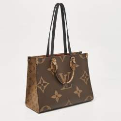 Pre Owned Louis Vuitton Reverse Monogram Canvas Giant Onthego MM Bag