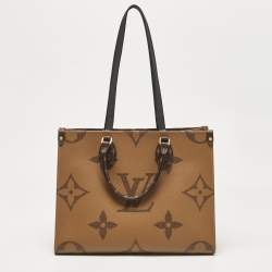 Pre Owned Louis Vuitton Reverse Monogram Canvas Giant Onthego MM Bag