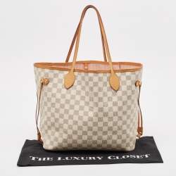 Louis Vuitton Damier Azur Canvas Neverfull MM Bag