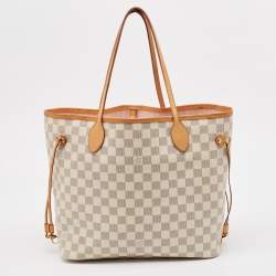 Louis Vuitton Damier Azur Canvas Neverfull MM Bag