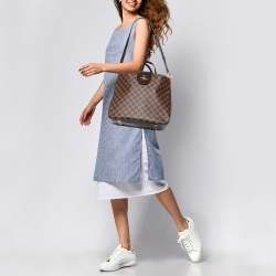 Pre Owned Louis Vuitton Damier Ebene Canvas Cabas Rosebery Bag
