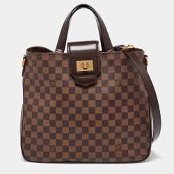 Pre Owned Louis Vuitton Damier Ebene Canvas Cabas Rosebery Bag