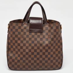 Pre Owned Louis Vuitton Damier Ebene Canvas Cabas Rosebery Bag
