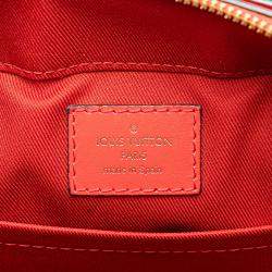  Louis Vuitton Brow/Red Monogram Saintonge Bag