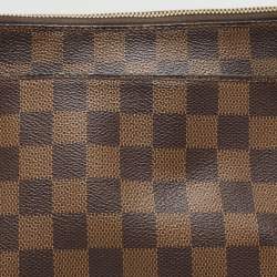 Pre Owned Louis Vuitton Damier Ebene Canvas Belem PM Bag