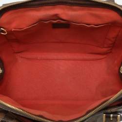 Pre Owned Louis Vuitton Damier Ebene Canvas Belem PM Bag