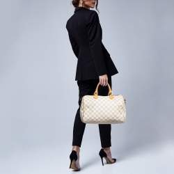 Louis Vuitton Damier Azure Canvas Speedy 30 Bag