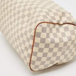 Louis Vuitton Damier Azure Canvas Speedy 30 Bag