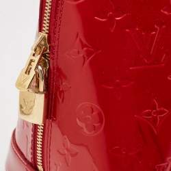 Louis Vuitton Pomme D’amour Monogram Vernis Alma GM Bag