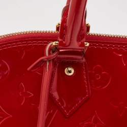 Louis Vuitton Pomme D’amour Monogram Vernis Alma GM Bag