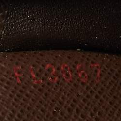 Pre Owned Louis Vuitton Damier Ebene Canvas Porte-Tresor International Wallet
