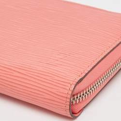 Louis Vuitton Coral Epi Leather Zippy Wallet