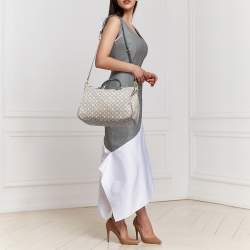 Pre Owned Louis Vuitton Encre Monogram Idylle Canvas Speedy Bandouliere 30 Bag