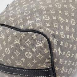 Pre Owned Louis Vuitton Encre Monogram Idylle Canvas Speedy Bandouliere 30 Bag