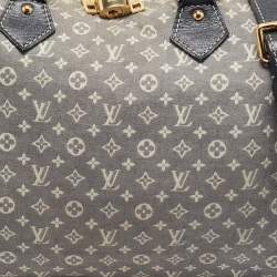 Pre Owned Louis Vuitton Encre Monogram Idylle Canvas Speedy Bandouliere 30 Bag