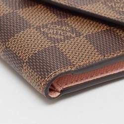Louis Vuitton Damier Ebene Canvas Victorine Wallet
