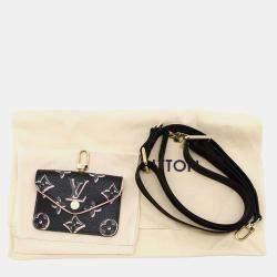 Louis Vuitton Black/Pink Monogram Fall For You Felicie Strap And Go Bag