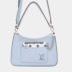 Louis Vuitton Blue Leather Murrell NM Nuage Epi Shoulder Bag