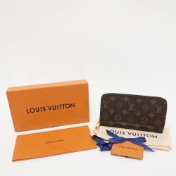 Louis Vuitton Monogram Canvas Zippy Wallet