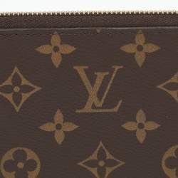 Louis Vuitton Monogram Canvas Zippy Wallet