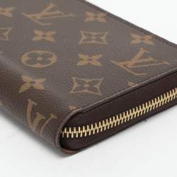 Louis Vuitton Monogram Canvas Zippy Wallet