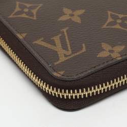 Louis Vuitton Monogram Canvas Zippy Wallet