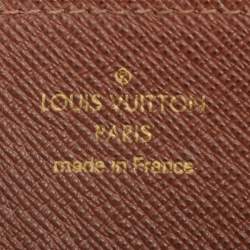 Louis Vuitton Monogram Canvas Zippy Wallet