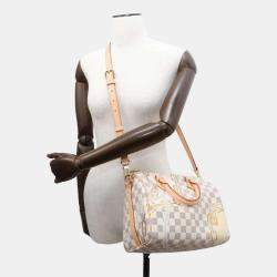 Louis Vuitton Damier Azur Speedy Bandouliere 25 Nautical Handbag