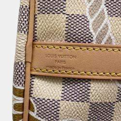 Louis Vuitton Damier Azur Speedy Bandouliere 25 Nautical Handbag