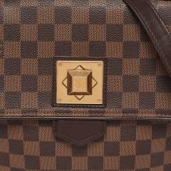 Louis Vuitton Damier Ebene Canvas Bergamo MM Bag