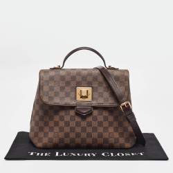 Louis Vuitton Damier Ebene Canvas Bergamo MM Bag