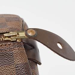 Louis Vuitton Damier Ebene Canvas Speedy 35 Bag