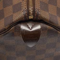 Louis Vuitton Damier Ebene Canvas Speedy 35 Bag