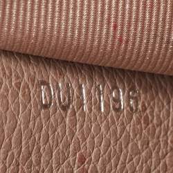 Pre Owned Louis Vuitton Beige Leather Lockme II BB Bag